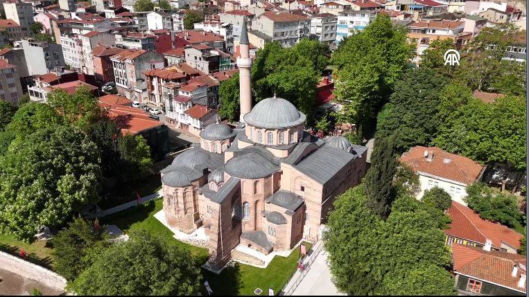 Kiliseden camiye çevrilen Kariye Camii ibadete açıldı 40